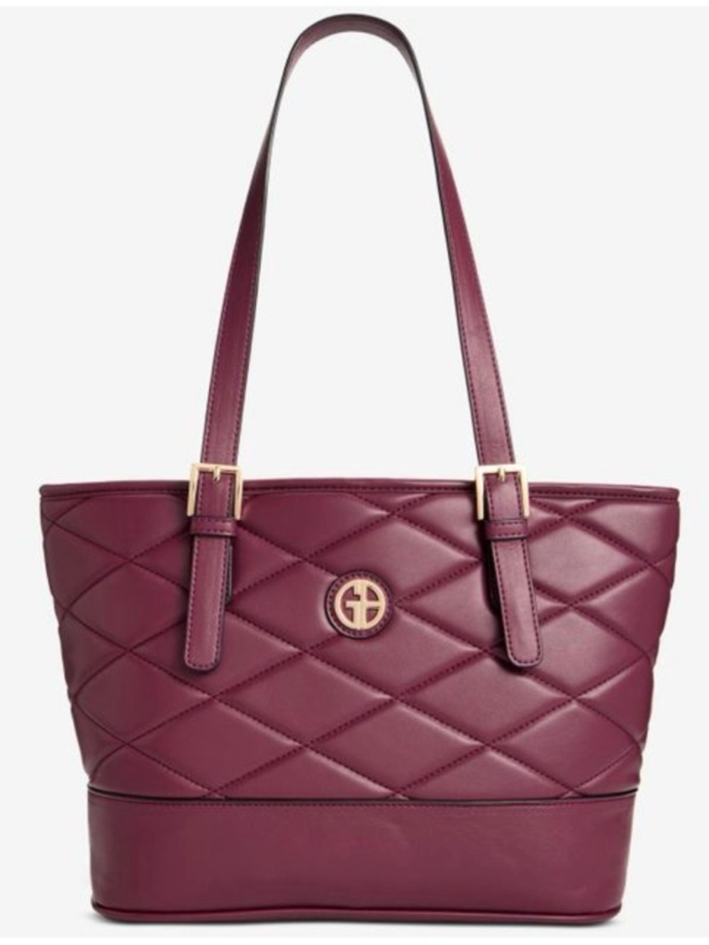 Giani Bernini Quilted Tulip Tote